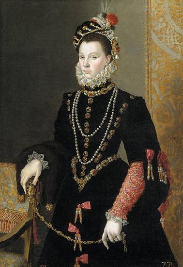 Juan Pantoja de la Cruz third wife of Philip II China oil painting art
